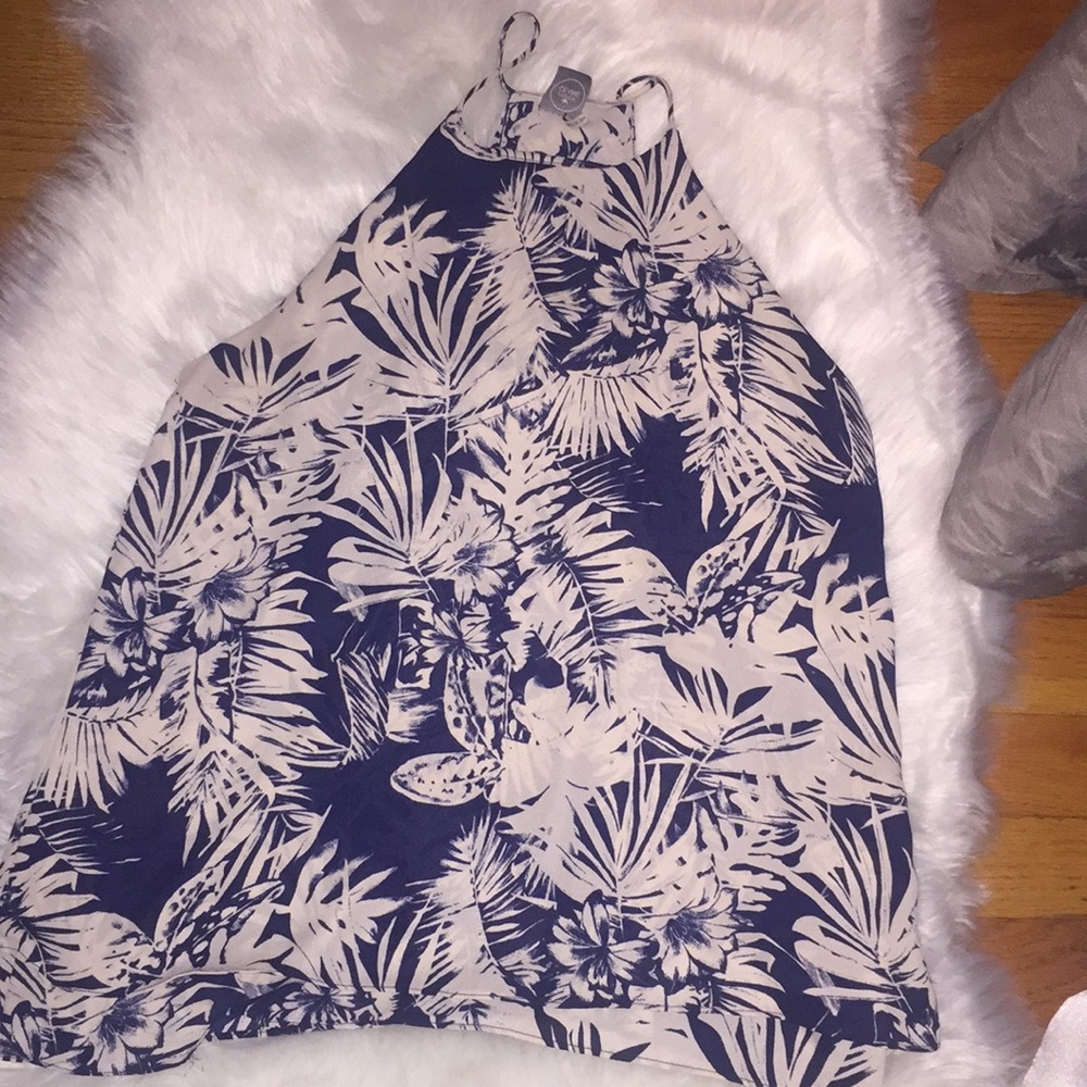 Tropical Halter Top